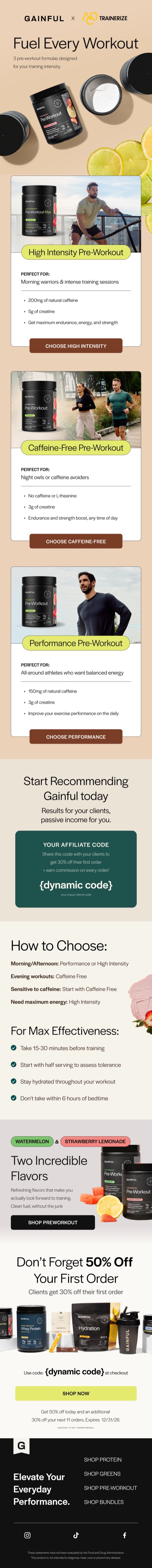 Trainerize email H